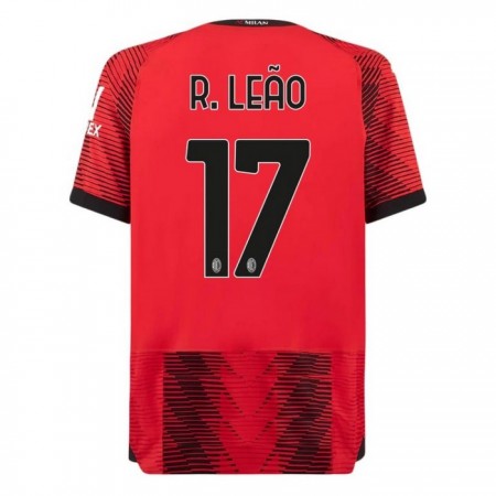 AC Milan R. Leao 17 Hjemmedrakt 2023-24 Kortermet AC Milan R. Leao 17 Hjemmedrakt 2023-24 Kortermet